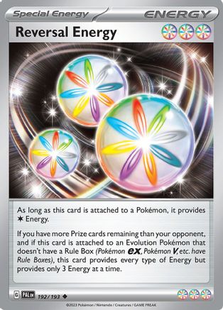 Reversal Energy 192/193 - SV02 Paldea Evolved Reverse Holofoil
