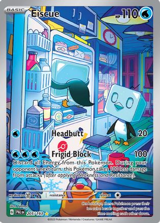 Eiscue 205/193 - SV02 Paldea Evolved Holofoil