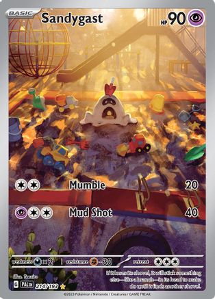 Sandygast 214/193 - SV02 Paldea Evolved Holofoil