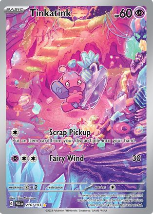 Tinkatink 216/193 - SV02 Paldea Evolved Holofoil