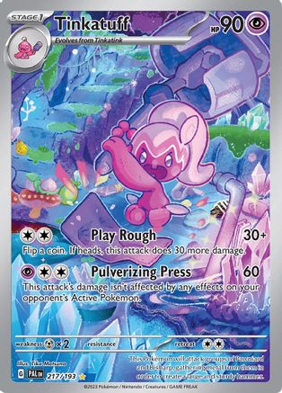 Tinkatuff 217/193 - SV02 Paldea Evolved Holofoil