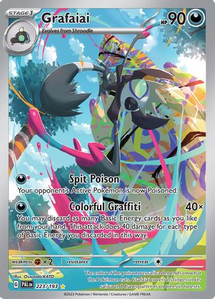 Grafaiai 223/193 - SV02 Paldea Evolved Holofoil