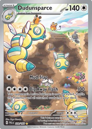 Dudunsparce 229/193 - SV02 Paldea Evolved Holofoil