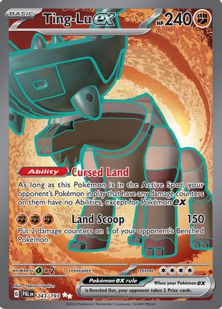 Ting-Lu ex 243/193 - SV02 Paldea Evolved Holofoil