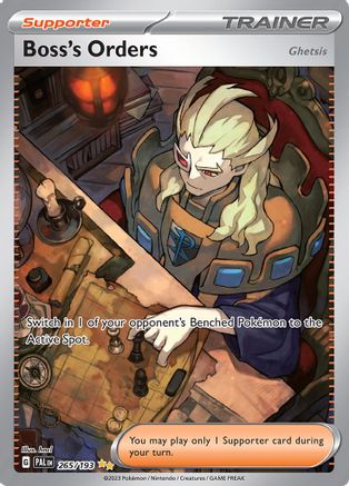 Boss's Orders 265/193 - SV02 Paldea Evolved Holofoil