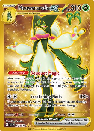 Meowscarada ex 271/193 - SV02 Paldea Evolved Holofoil