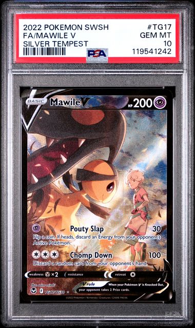 Mawile V Silver Tempest TG17/TG30 PSA 10