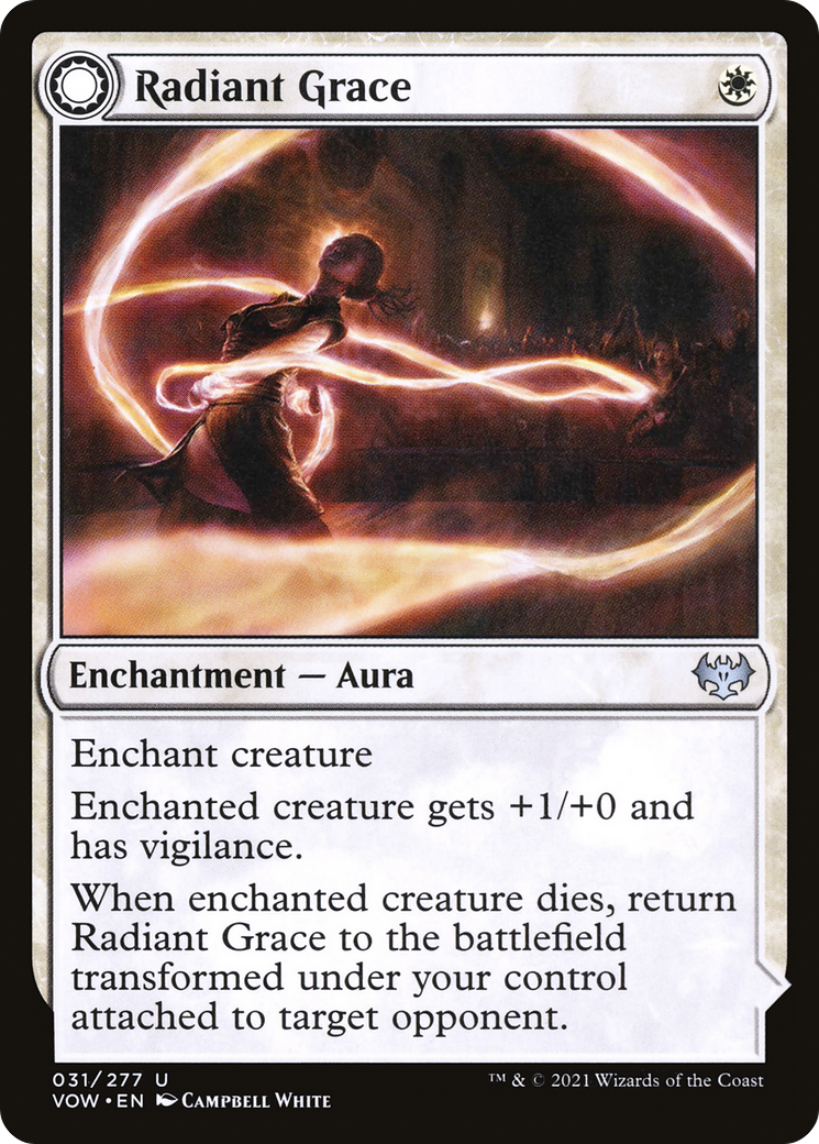 Radiant Grace // Radiant Restraints (VOW-031) - Innistrad: Crimson Vow: (Double Faced Transform)