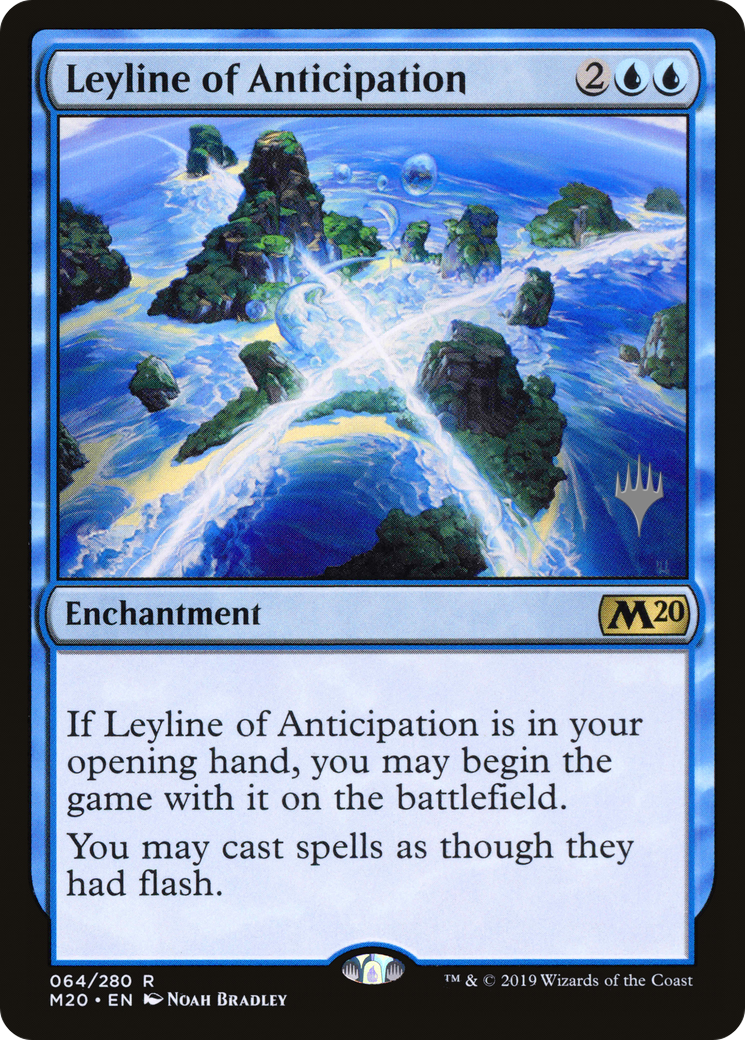 Leyline of Anticipation (PPM20-64P) - Core Set 2020 Promos Foil