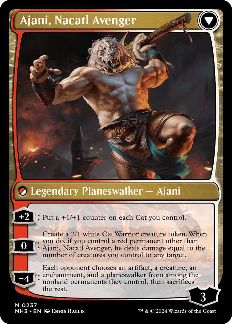 Ajani, Nacatl Pariah (MH3-237) - Modern Horizons 3