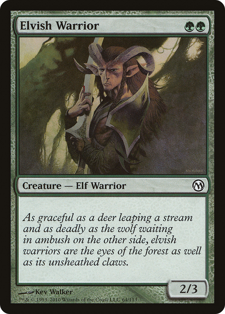 Elvish Warrior (DPA-064) - Duels of the Planeswalkers