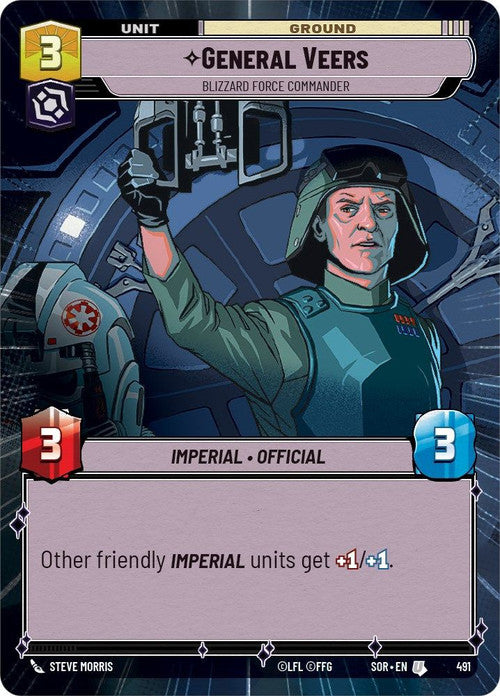 General Veers - Blizzard Force Commander (Hyperspace) (491) - Spark of Rebellion