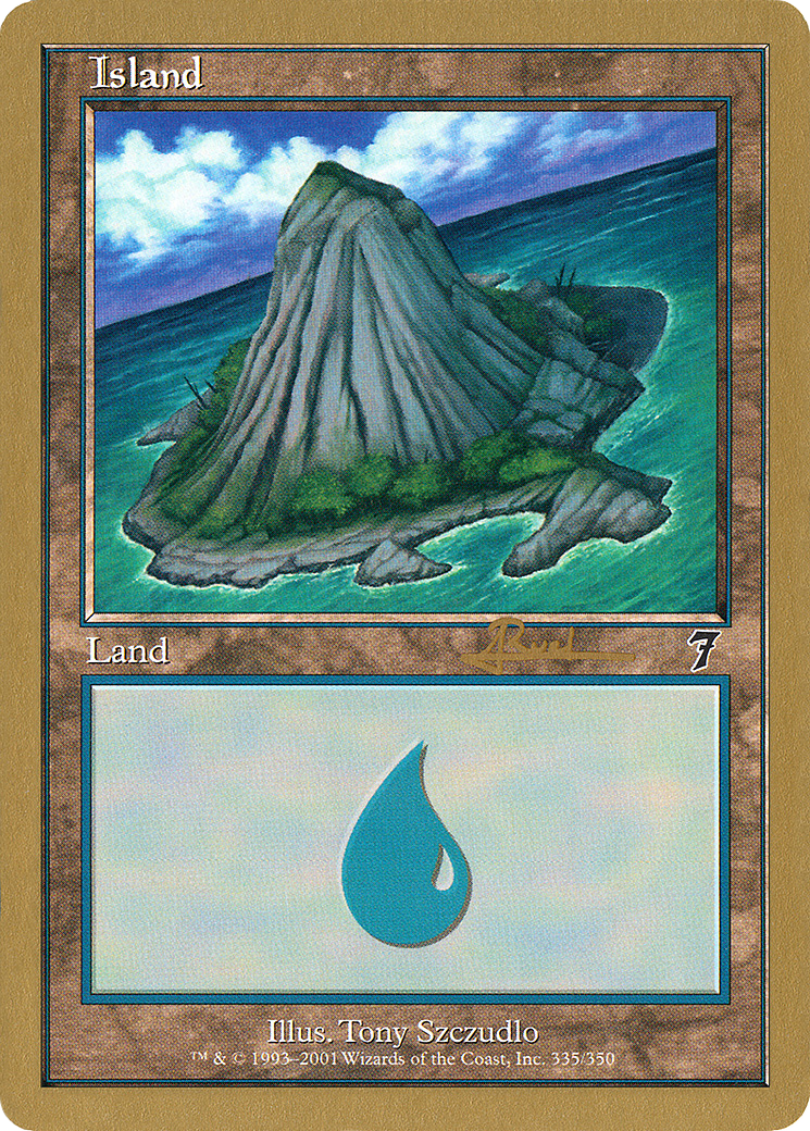 Island (WCD-) - World Championship Decks 2001