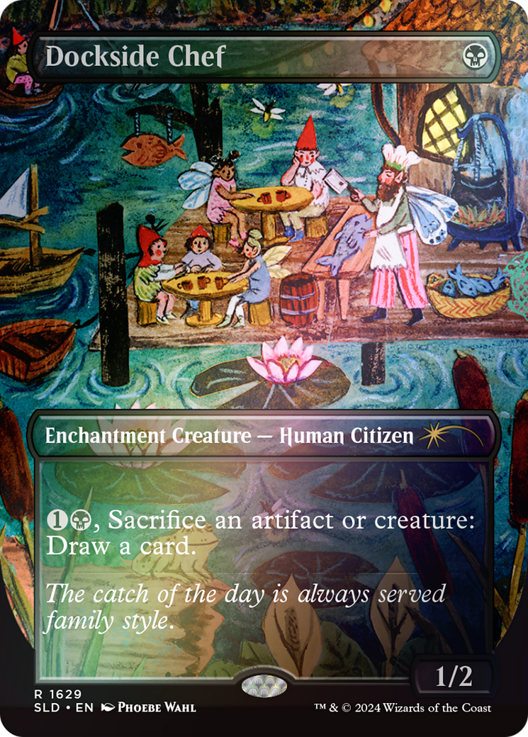 Dockside Chef (SLD-1629★) - Secret Lair Drop (Borderless) Foil