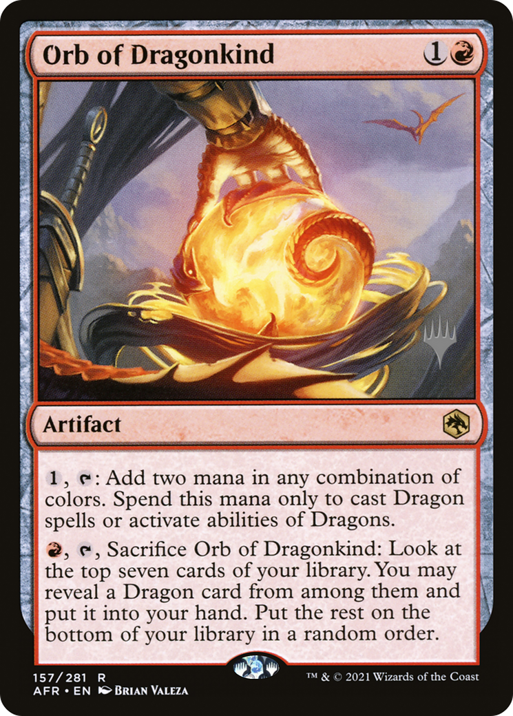 Orb of Dragonkind (PPAFR-157P) - Adventures in the Forgotten Realms Promos