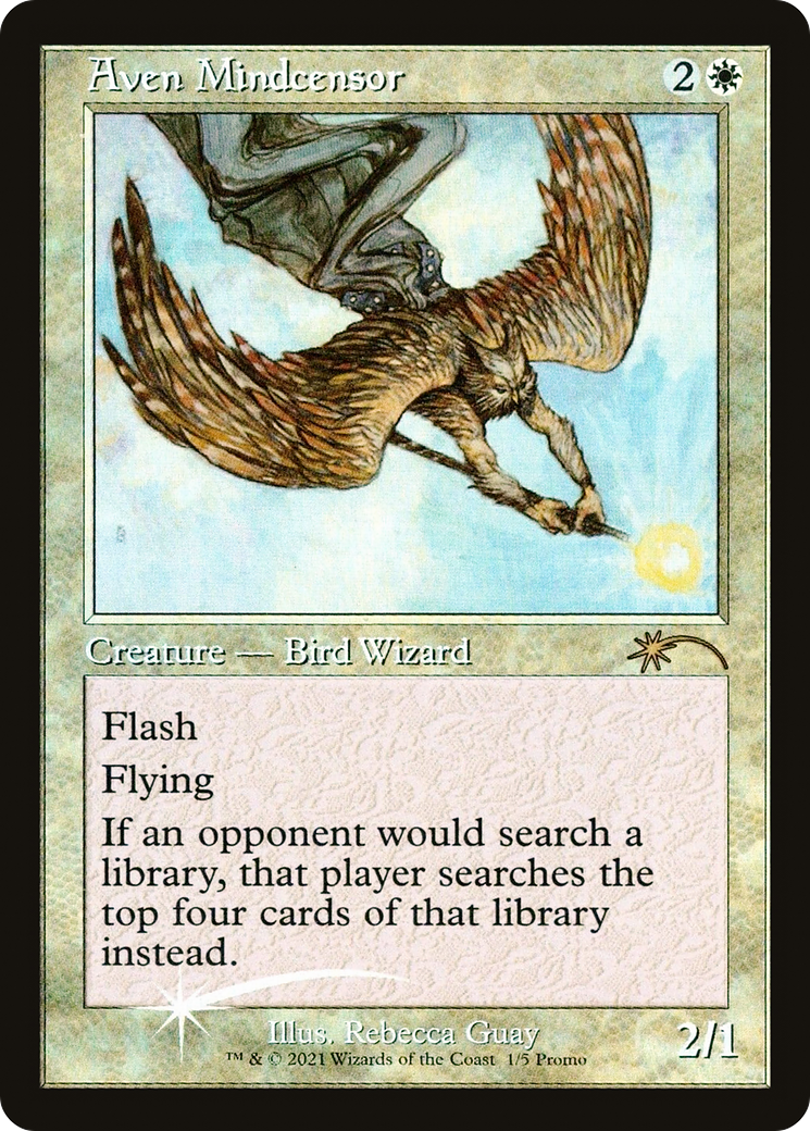 Aven Mindcensor (WPN-001) - Love Your LGS 2021 Foil
