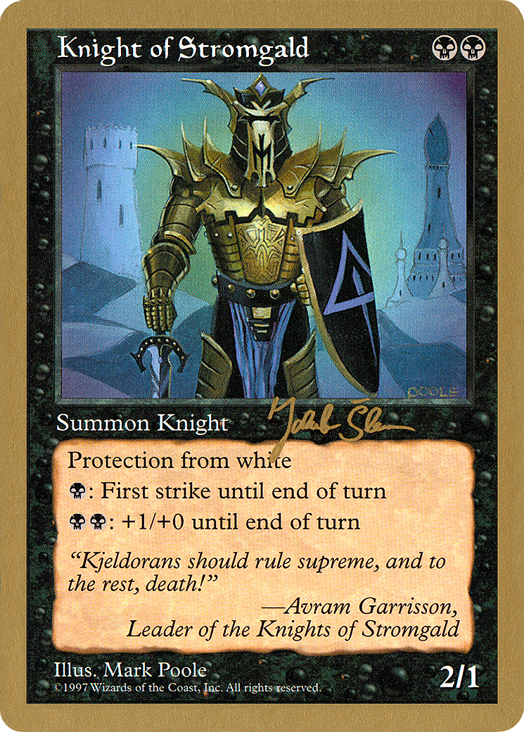 Knight of Stromgald (WCD-) - World Championship Decks 1997