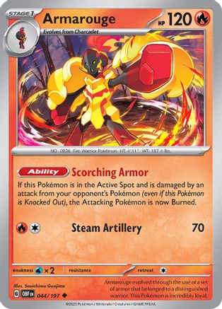 Armarouge 044/197 - SV03 Obsidian Flames