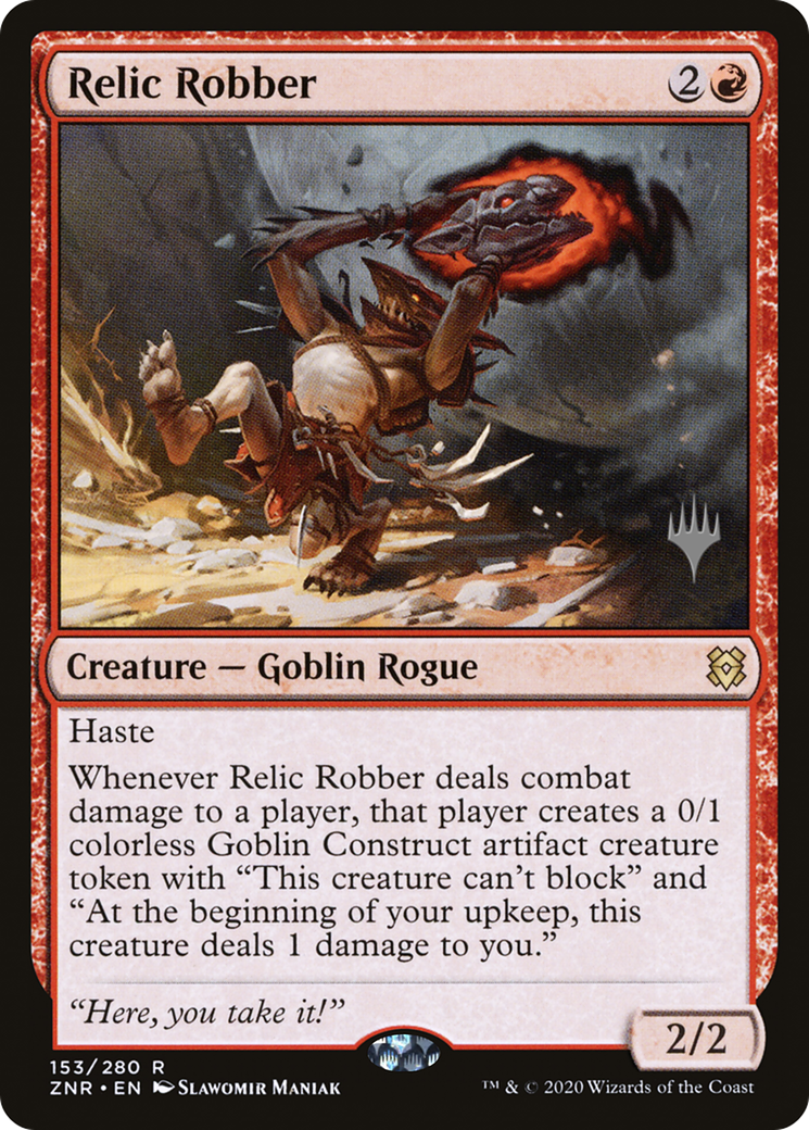 Relic Robber (PPZNR-153P) - Zendikar Rising Promos Foil