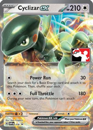 Cyclizar ex 018 - Prize Pack Series Cards Holofoil
