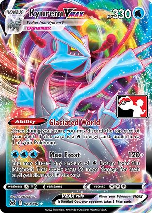 Kyurem VMAX 049/196 - Prize Pack Series Cards Holofoil