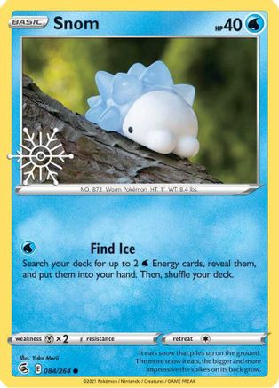Snom (Holiday Calendar) 084/264 - Miscellaneous Cards & Products Holofoil