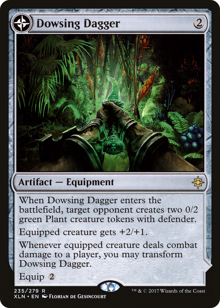 Dowsing Dagger // Lost Vale (XLN-235) - Ixalan: (compasslanddfc) Foil
