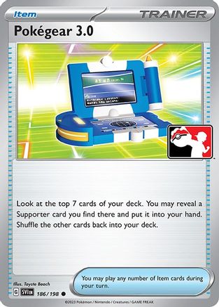 Pokegear .0 186/198 - Prize Pack Series Cards