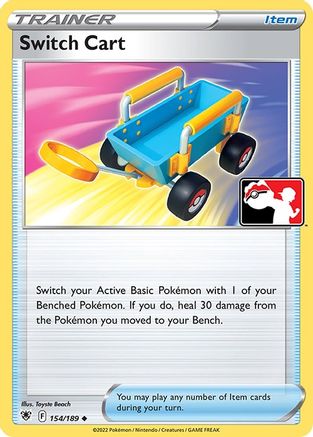Switch Cart 154/189 - Prize Pack Series Cards Holofoil
