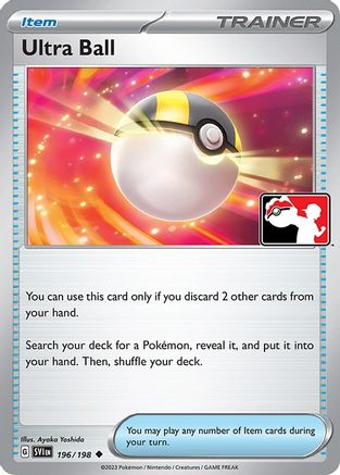 Ultra Ball 196/198 - Prize Pack Series Cards