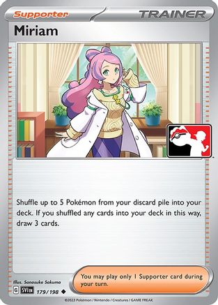 Miriam 179/198 - Prize Pack Series Cards