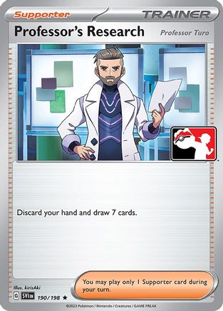 Professor's Research 190/198 - Prize Pack Series Cards
