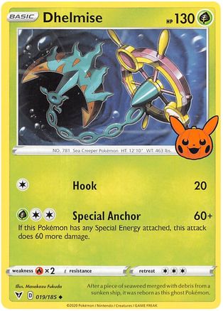 Dhelmise 019/185 - Trick or Trade BOOster Bundle 2023