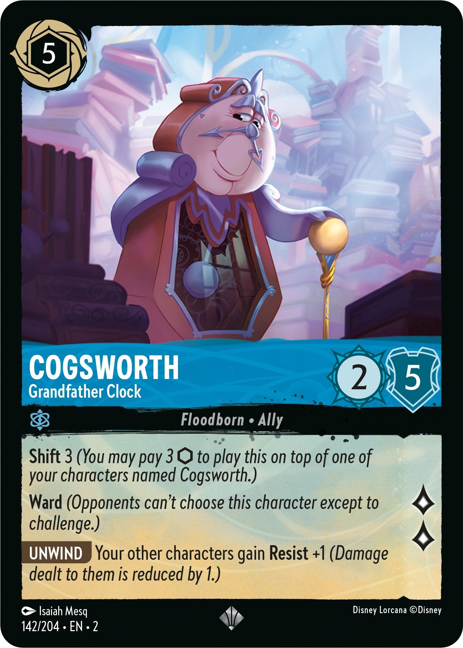 Cogsworth - Grandfather Clock (142/204) - Rise of the Floodborn