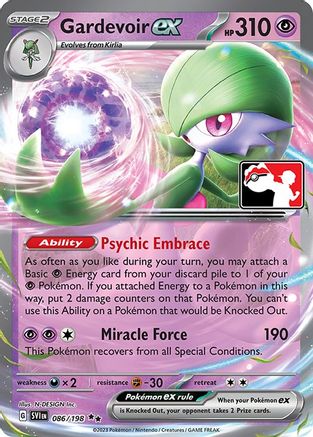 Gardevoir ex 086/198 - Prize Pack Series Cards Holofoil