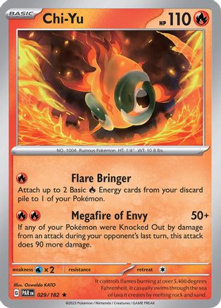 Chi-Yu 029/182 - SV04 Paradox Rift Reverse Holofoil