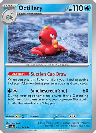 Octillery 034/182 - SV04 Paradox Rift
