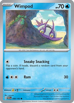Wimpod 048/182 - SV04 Paradox Rift Reverse Holofoil