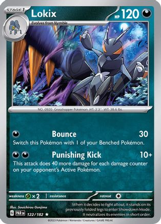 Lokix 122/182 - SV04 Paradox Rift Reverse Holofoil