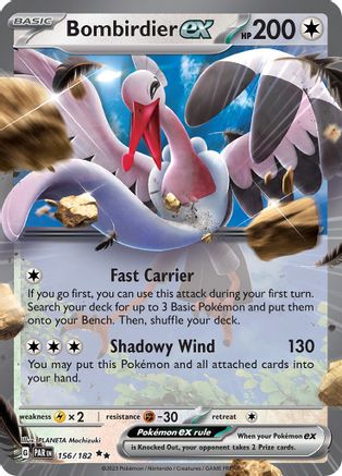 Bombirdier ex 156/182 - SV04 Paradox Rift Holofoil