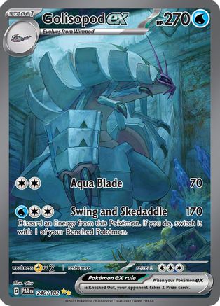 Golisopod ex 246/182 - SV04 Paradox Rift Holofoil