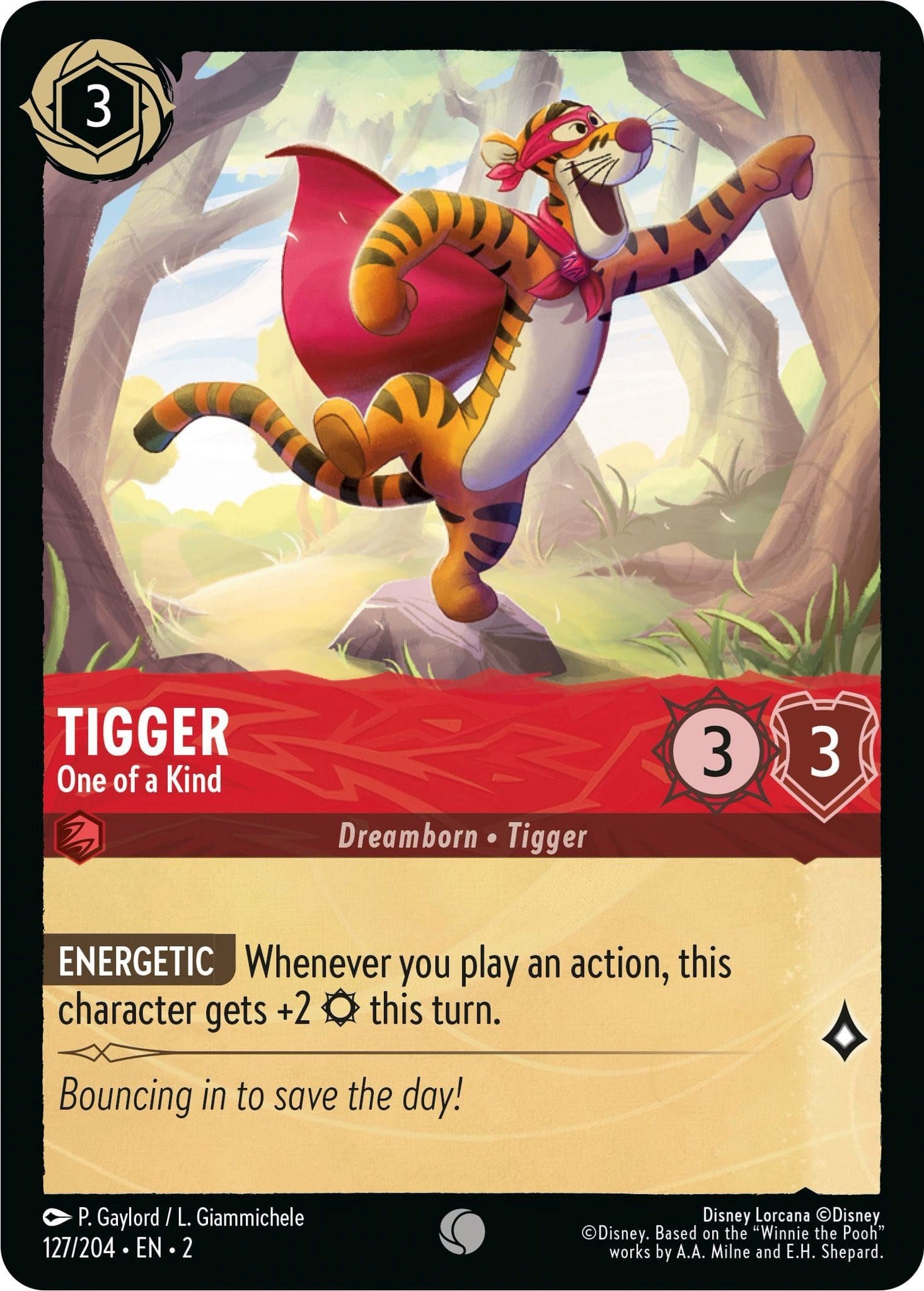 Tigger - One of a Kind (127/204) - Rise of the Floodborn