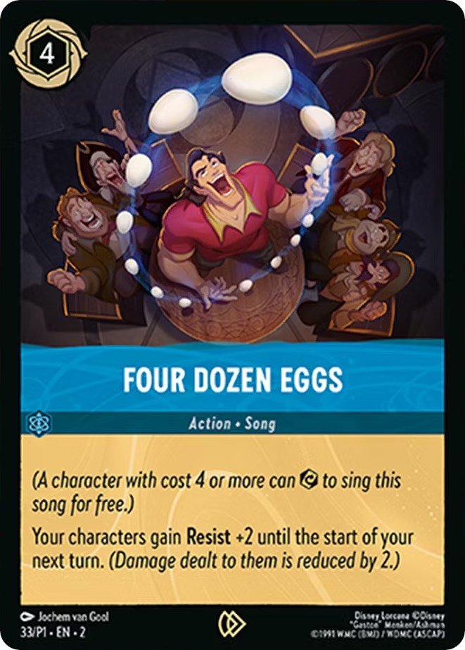 Four Dozen Eggs (33) - Disney Lorcana Promo Cards Cold Foil