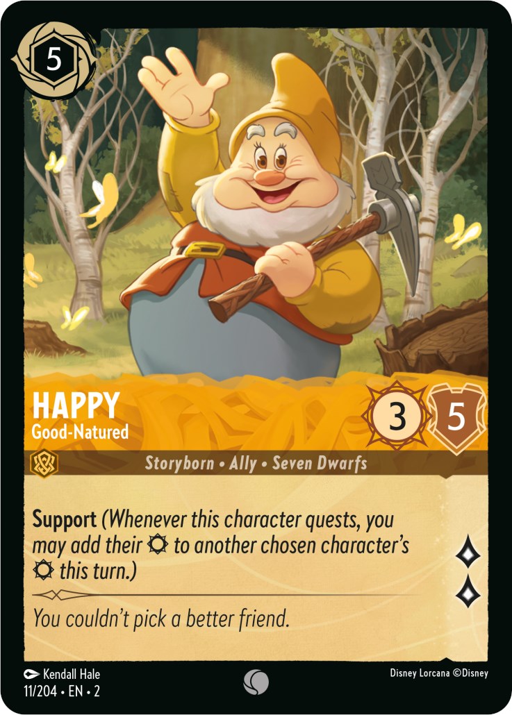 Happy - Good-Natured (11/204) - Rise of the Floodborn