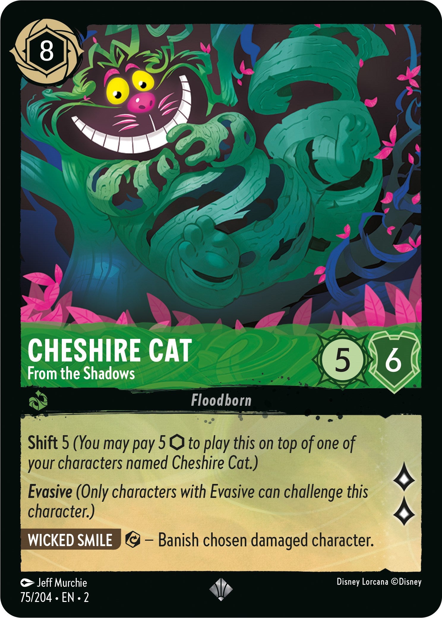 Cheshire Cat - From the Shadows (75/204) - Rise of the Floodborn