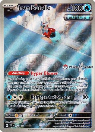Iron Bundle (Pokemon Center Exclusive) 066 - SV Scarlet & Violet Promo Cards Holofoil