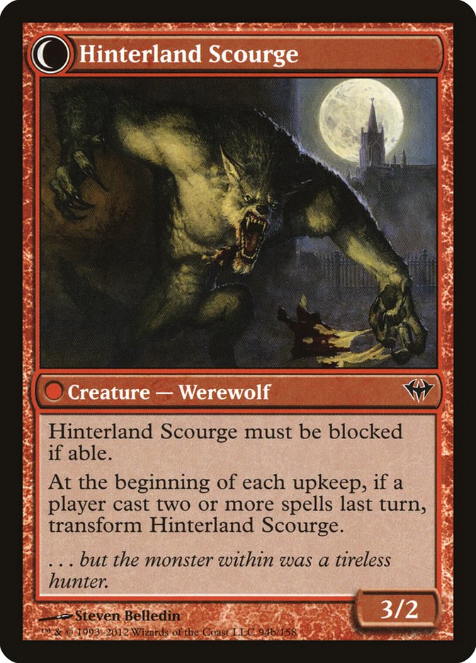 Hinterland Hermit // Hinterland Scourge (DKA-094) - Dark Ascension: (Double Faced Transform) Foil
