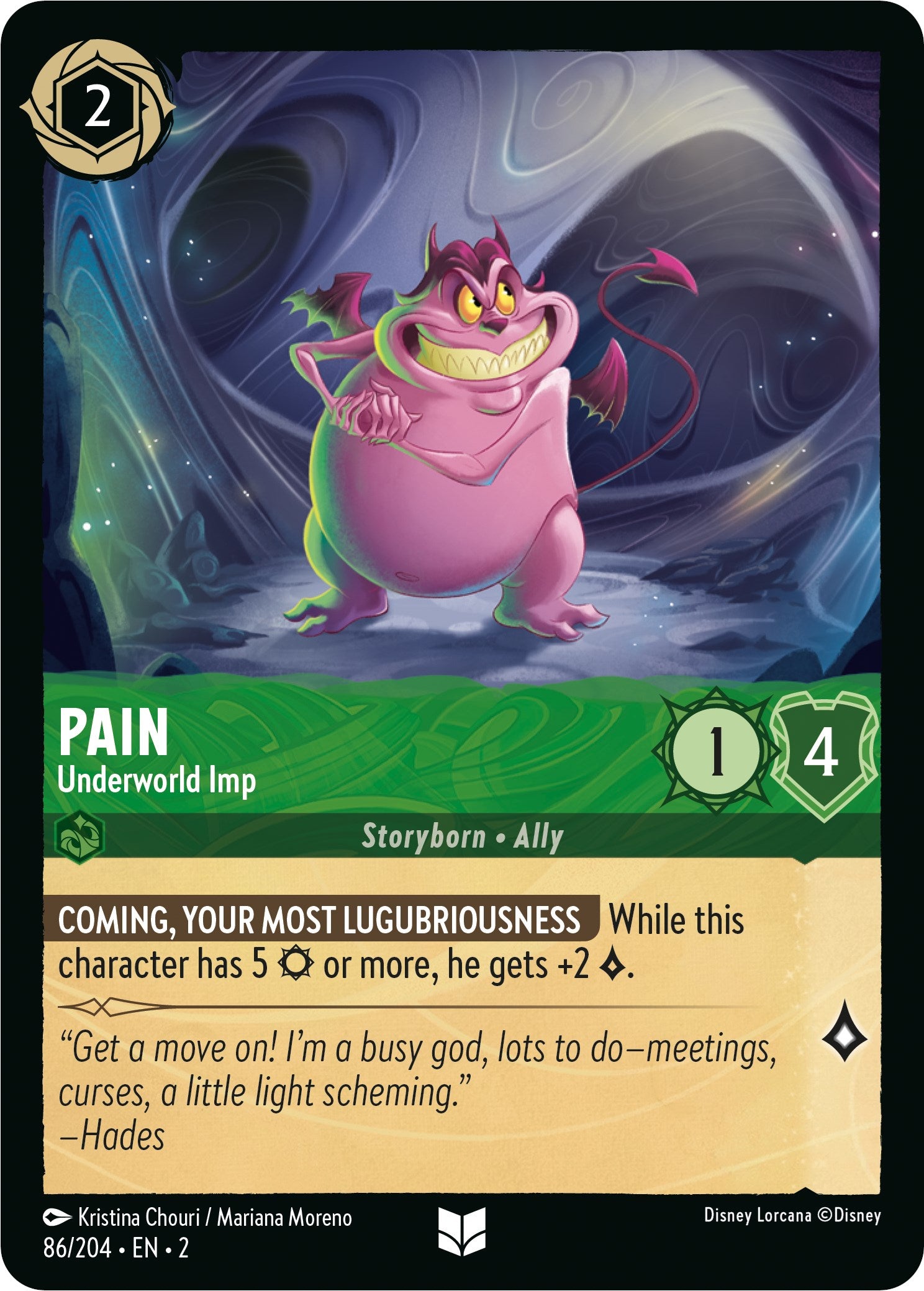 Pain - Underworld Imp (86/204) - Rise of the Floodborn
