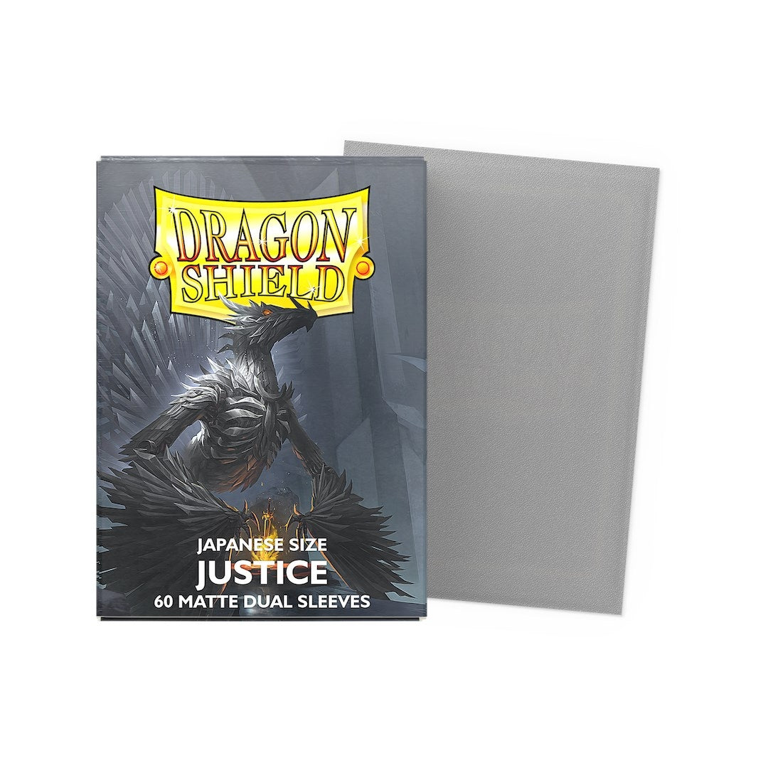 Dragon Shield Dual Matte Japanese Sleeves Justice 60 Pack