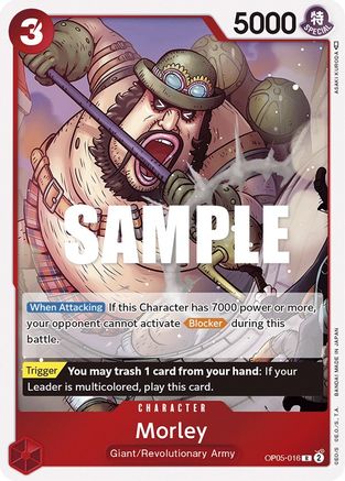 Morley (OP05-016) - Awakening of the New Era Foil